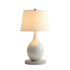 Desk lamp on transparent background