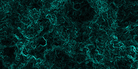 Neon Electric Veins on Black Background. Futuristic Glowing Abstract Pattern for Creative Designs and Digital Artwork. Energy Flow, and Cloudy Nebula Effect for Technology and Sci-Fi Concepts