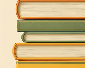 Stacked books displaying knowledge library photography study room close-up education