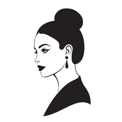 woman's day vector silhouette