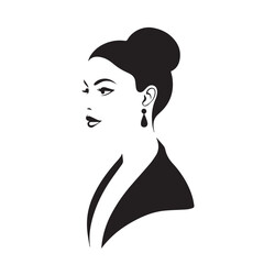 woman's day vector silhouette