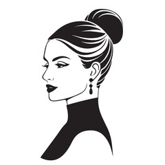 woman's day vector silhouette