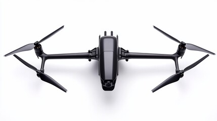 Naklejka premium A Black Drone Photography, Aerial View