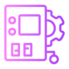 controller gradient icon
