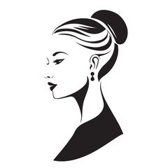 woman's day vector silhouette