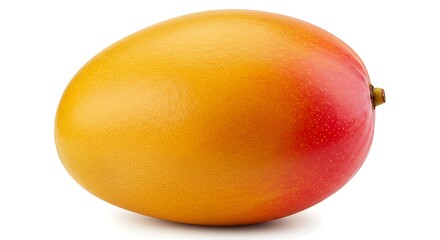 Ripe Mango Fruit Tropical Yellow Red Healthy Food