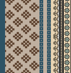 seamless pattern with shapes 