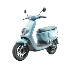 scooter isolated on white