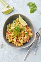 Corn and Spring Onion Salad