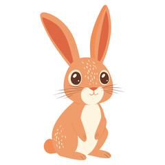 Fototapeta premium A bunny illustration animal rabbit vector