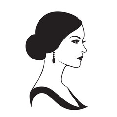 woman's day vector silhouette