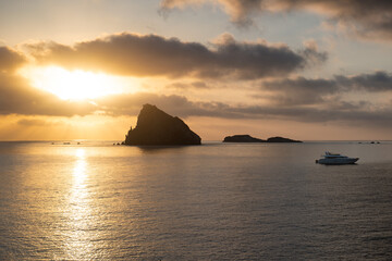 Dattilo island - Sunrise from Panarea Island - Aeolian Islands Archipelago - Sicily - 001