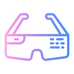 AR Line Gradient Icon