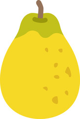 パパイヤのアイコンのイラスト