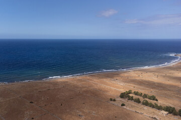 View of the coast of San Vito Lo Capo in Sicily