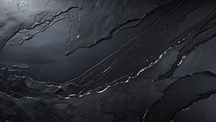 Obraz premium Black Abstract Textured Background for Modern Design