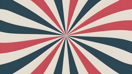 Fototapeta premium Colorful Radial Pattern with Starburst Effect.