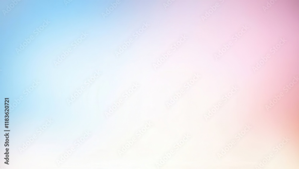 Canvas Prints soft blue and pink gradient blurred abstract background