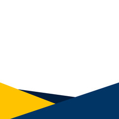 Modern Geometric Footer