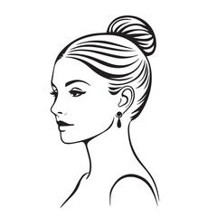 woman's day vector silhouette