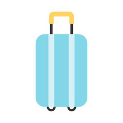 Baggage for travel holiday in flat