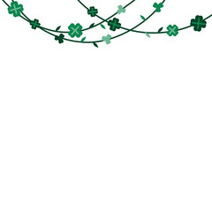 St. Patrick's Day Clover Leaves Decoration