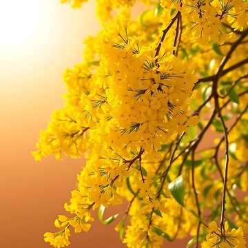 Kanikonna / Konnapoo - The Vishu Special Flower Cassia fistula, commonly known as golden shower, purging cassia, Indian laburnum.
