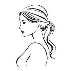 woman's day vector silhouette