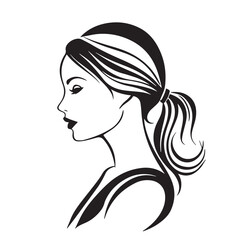 woman's day vector silhouette