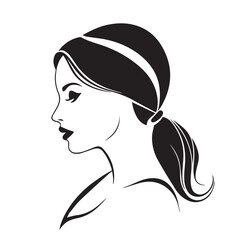 woman's day vector silhouette