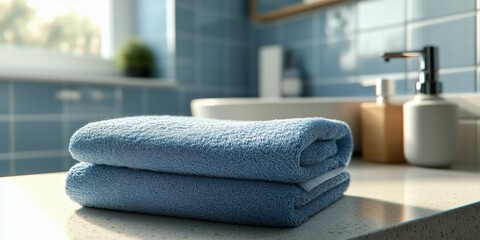 bathroom with towel and towels