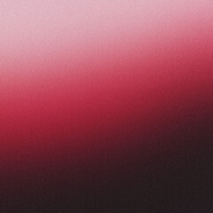 Grainy red color gradient background with noise texture effect, copy space