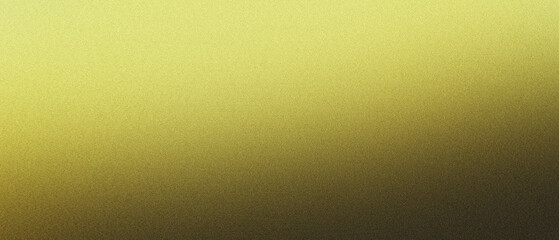 Grainy yellow color gradient background with noise texture effect, copy space