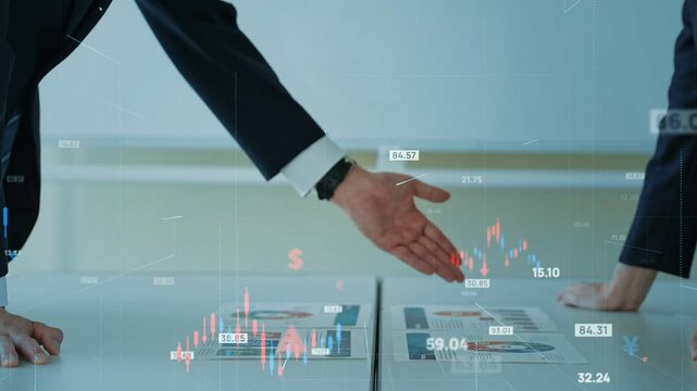 business, finance, stock price, stock, investment, asset management, brokerage, fp, financial planner, advisor, proposal, chart, index, nisa, ideco, securities company, conference, meeting, consultati