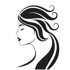 woman's day vector silhouette