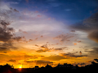 夕焼け空