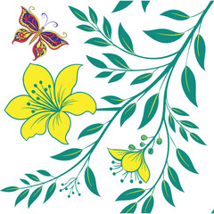 seamless floral background