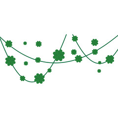 St Patricks Day Clover Leaf Decoratios