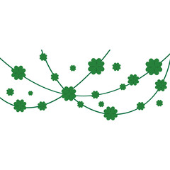 St Patricks Day Clover Leaf Decoratios
