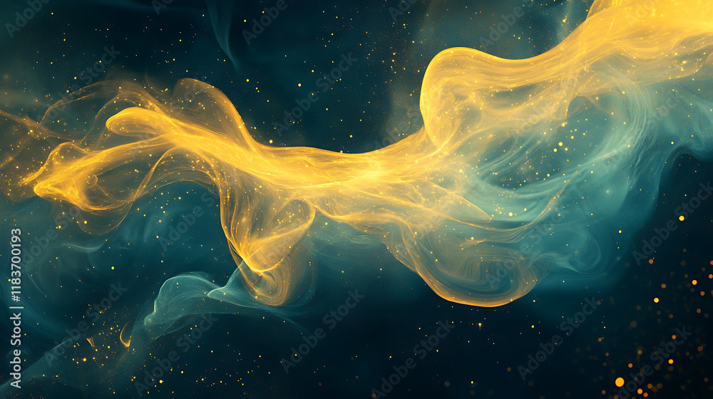 Aufkleber data flow concept background