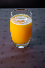 glass of orange juice
