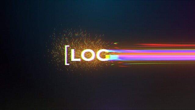 Glow Particle Logo