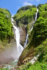 立山 称名滝　 初夏の風景