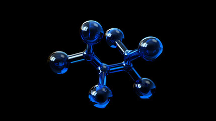 Microscopic world of blue molecular networks