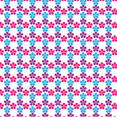 seamless pattern with flowers