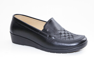 Women's Leather shoes, daily use side view