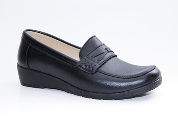 Women's Leather shoes, daily use side view