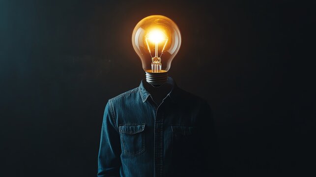 Creative concept of innovative thinking.