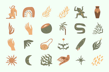 Boho Summer Illustration Pack