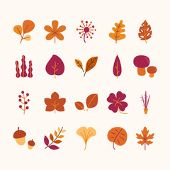 Autumn Flora Simple Pack